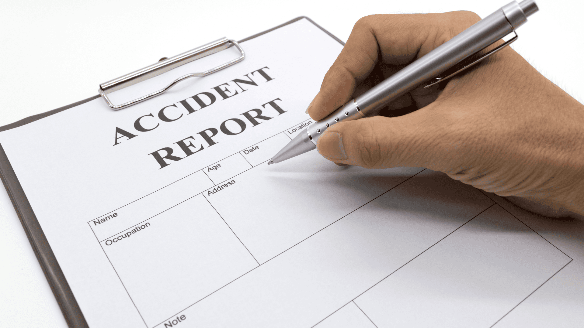 Accident and Near Miss Reporting and Documentation